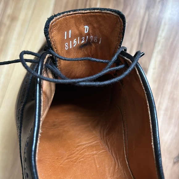 Ralph Lauren Black Label Sanderson Wingtips 11D Made in USA 🇺🇸 - Picture 7 of 8